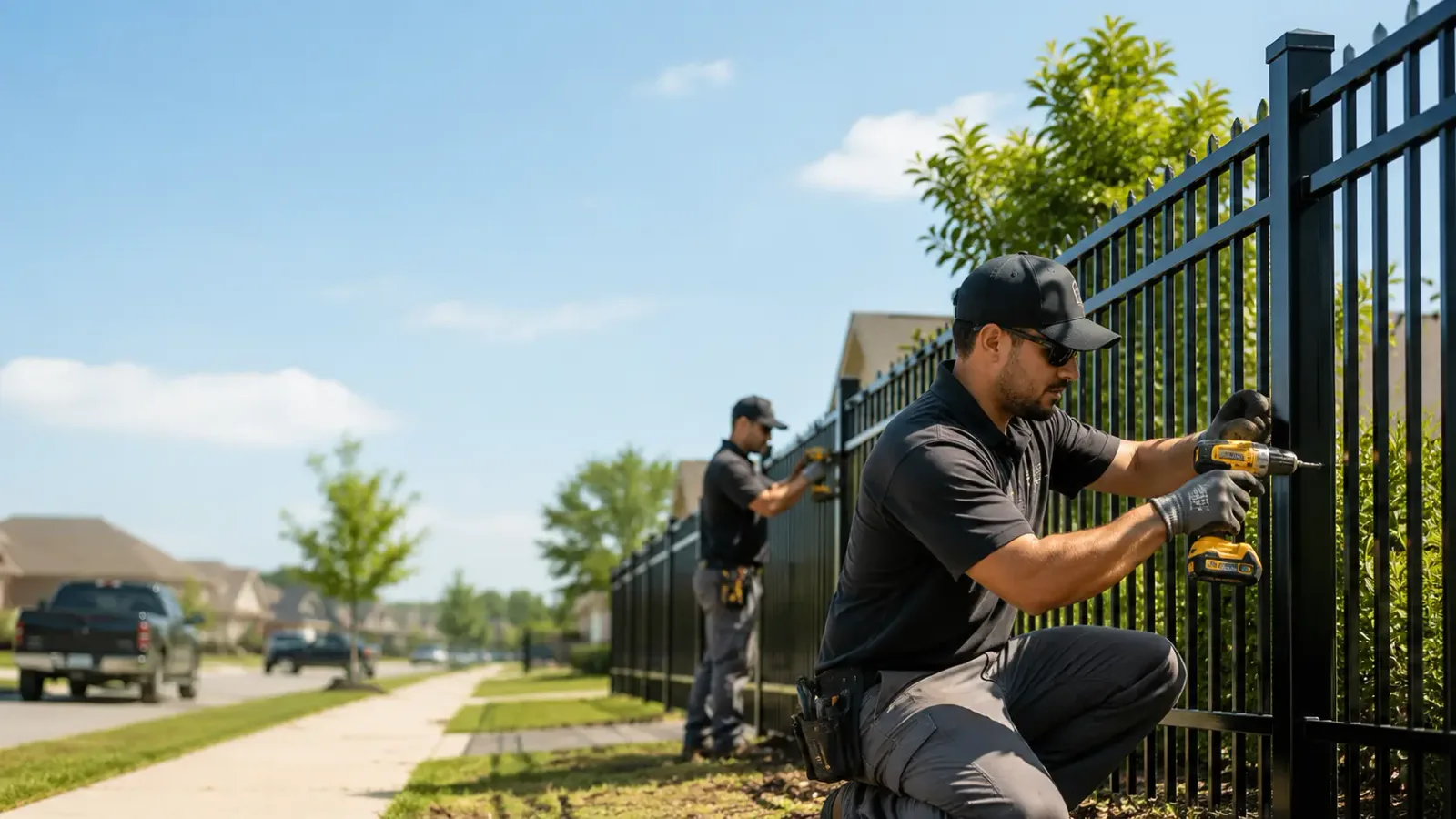 Metal Fence Installation in Steger, IL